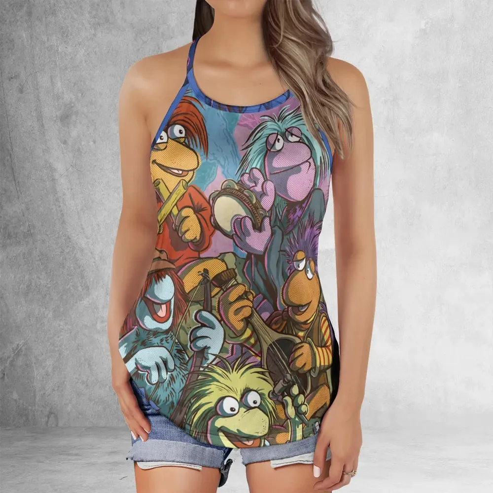 Fraggle Rock Larsen The Muppets Criss Cross Tank Top - 2