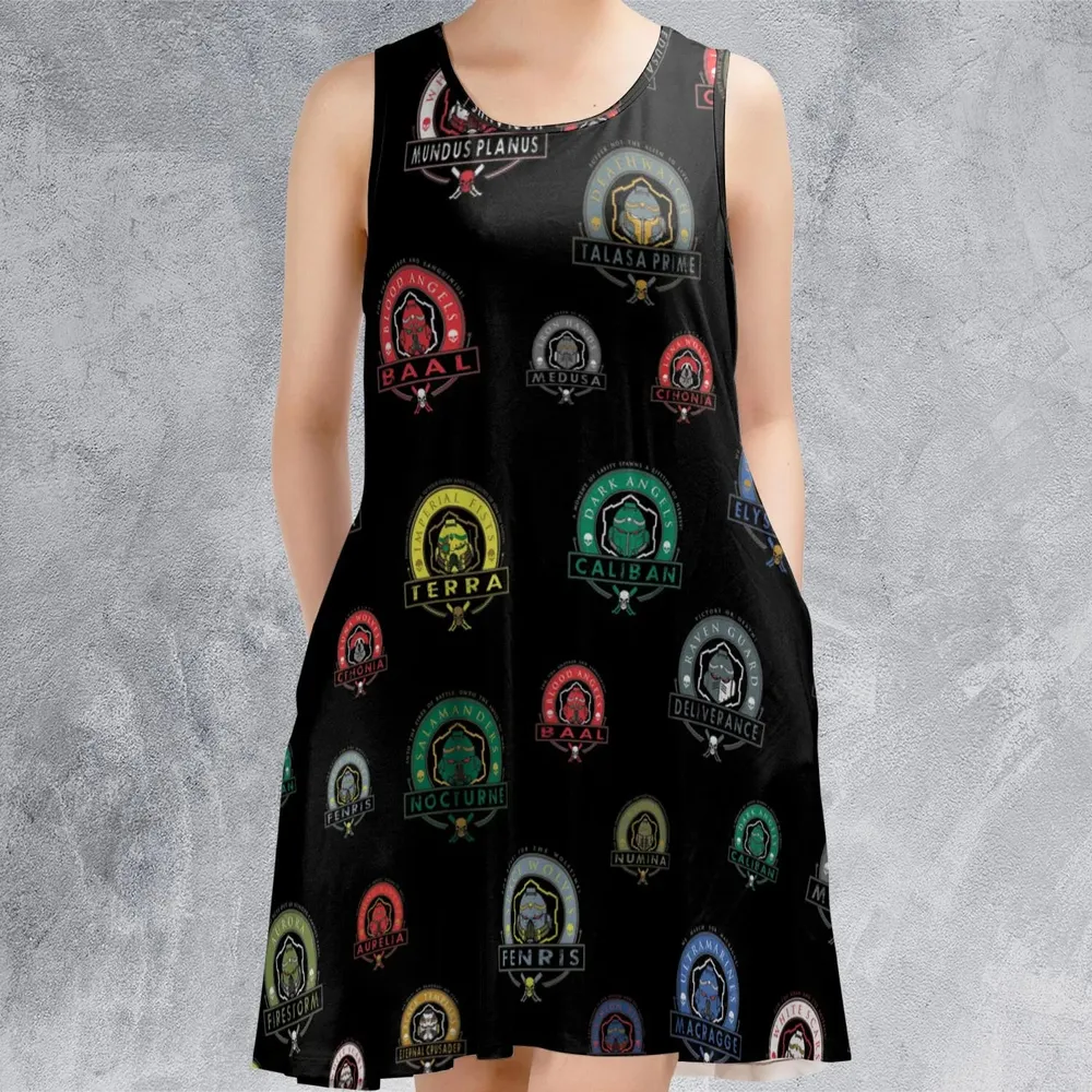 WH40K Loyalist Sleeveless Dress - 2