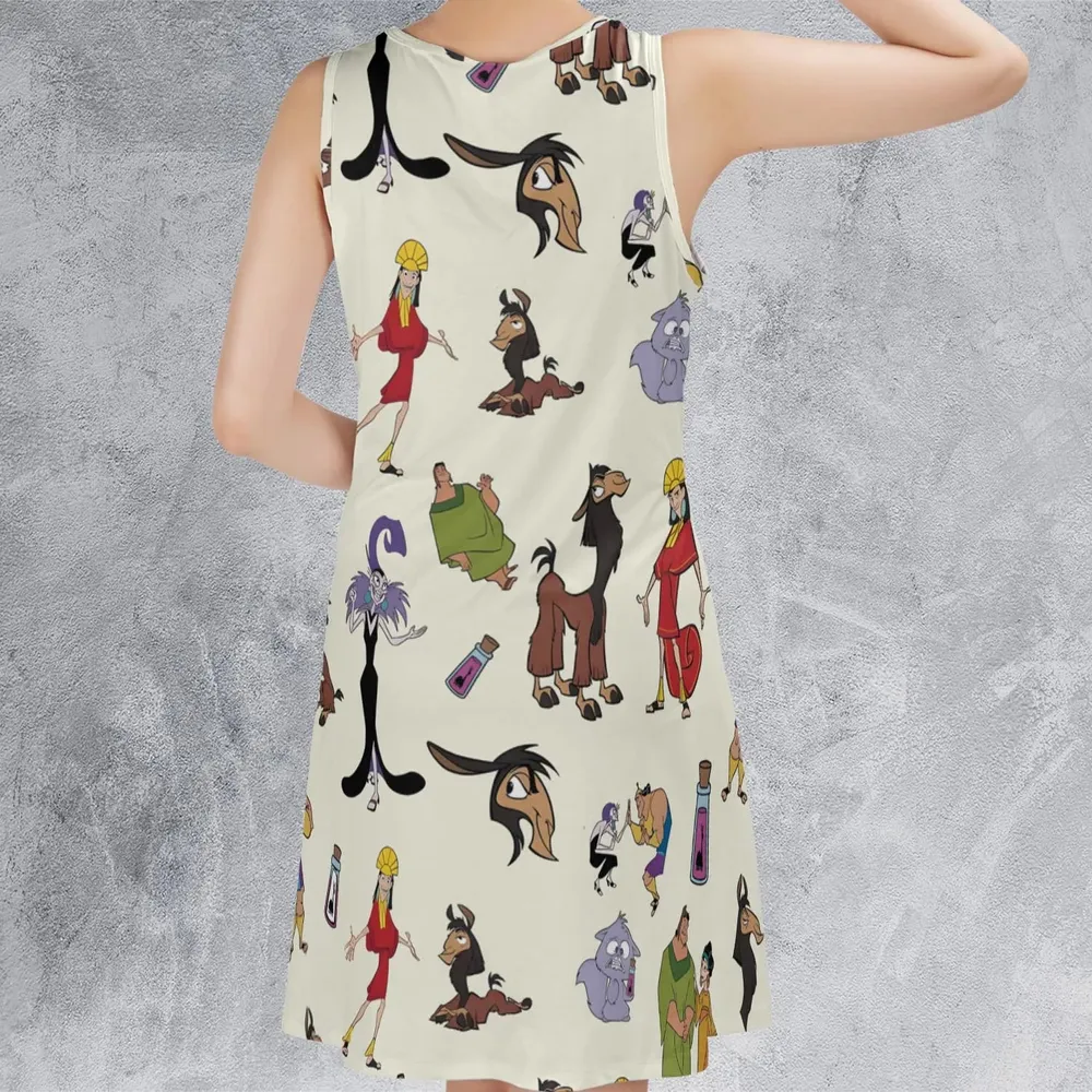 Kuzco and Friends The Emperor's New Groove Sleeveless Dress - 3