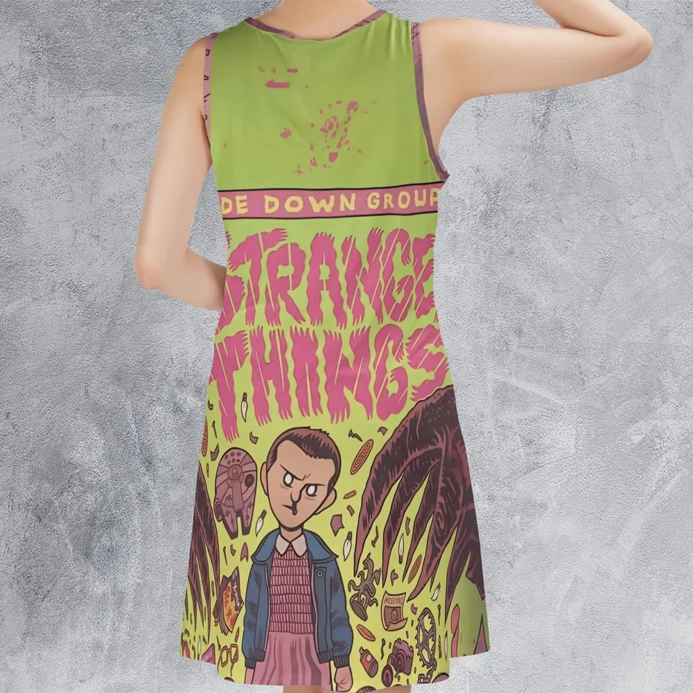 Into The Unknown Stranger Things Sleeveless Dress - 3