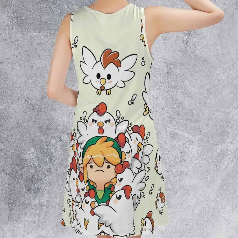 Impossible Situation The Legend of Zelda Sleeveless Dress - 3