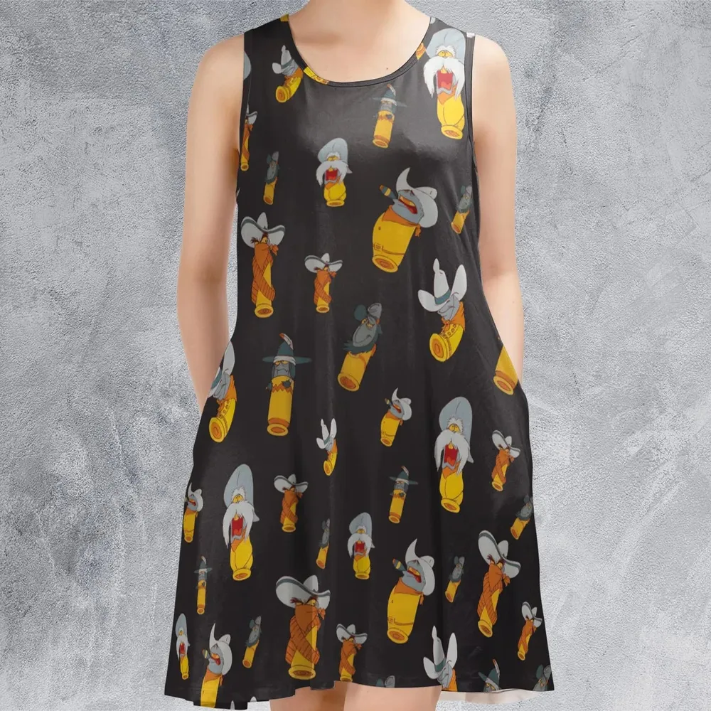 Toon Bullet Roger Rabbit Original Sleeveless Dress - 2