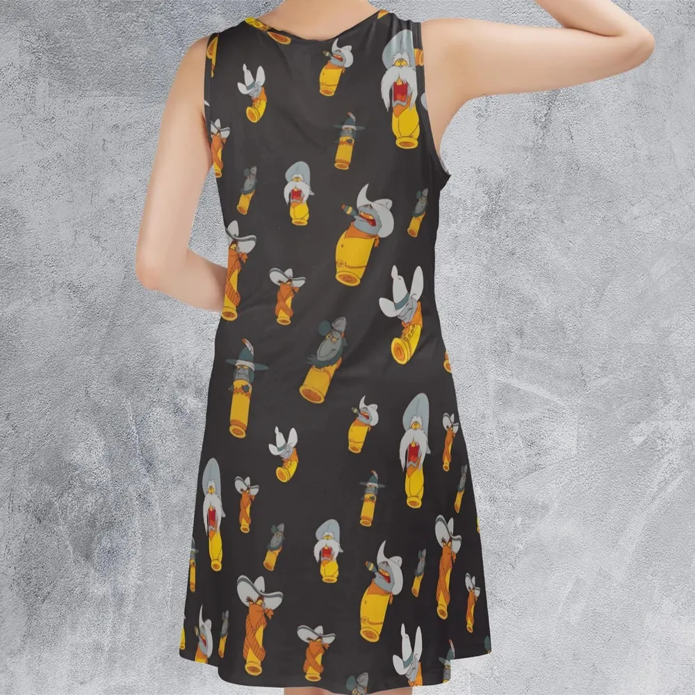 Toon Bullet Roger Rabbit Original Sleeveless Dress - 3
