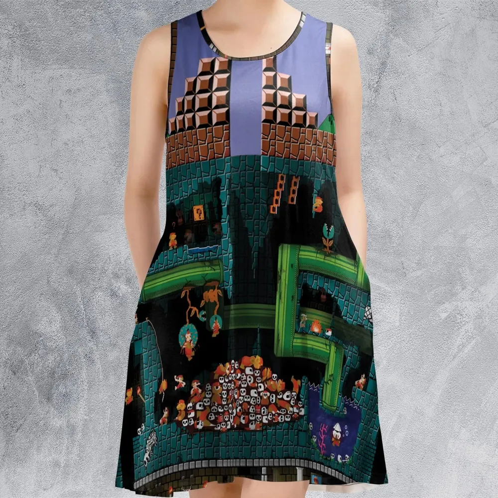 The Pit Super Mario Sleeveless Dress - 2