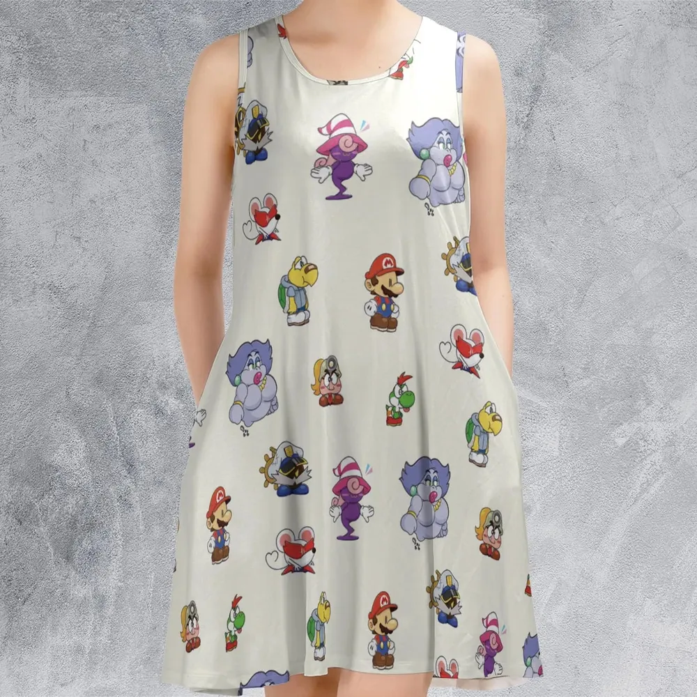 Play In Style Super Mario Sleeveless Dress - 2