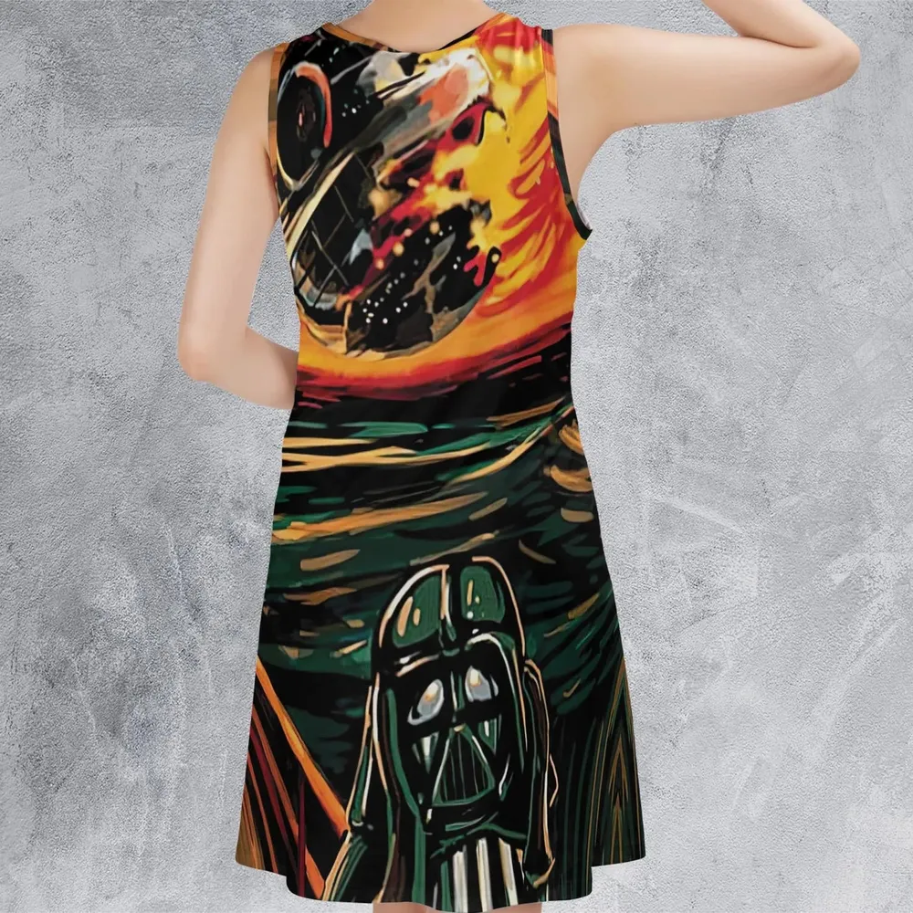 Vader Scream Darth Vader Sleeveless Dress - 3