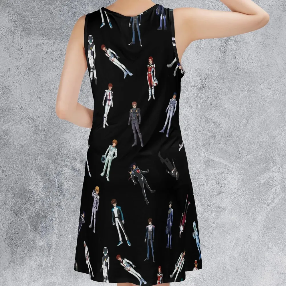 Gundam Pilot Suits Gundam Mobile Sleeveless Dress - 3