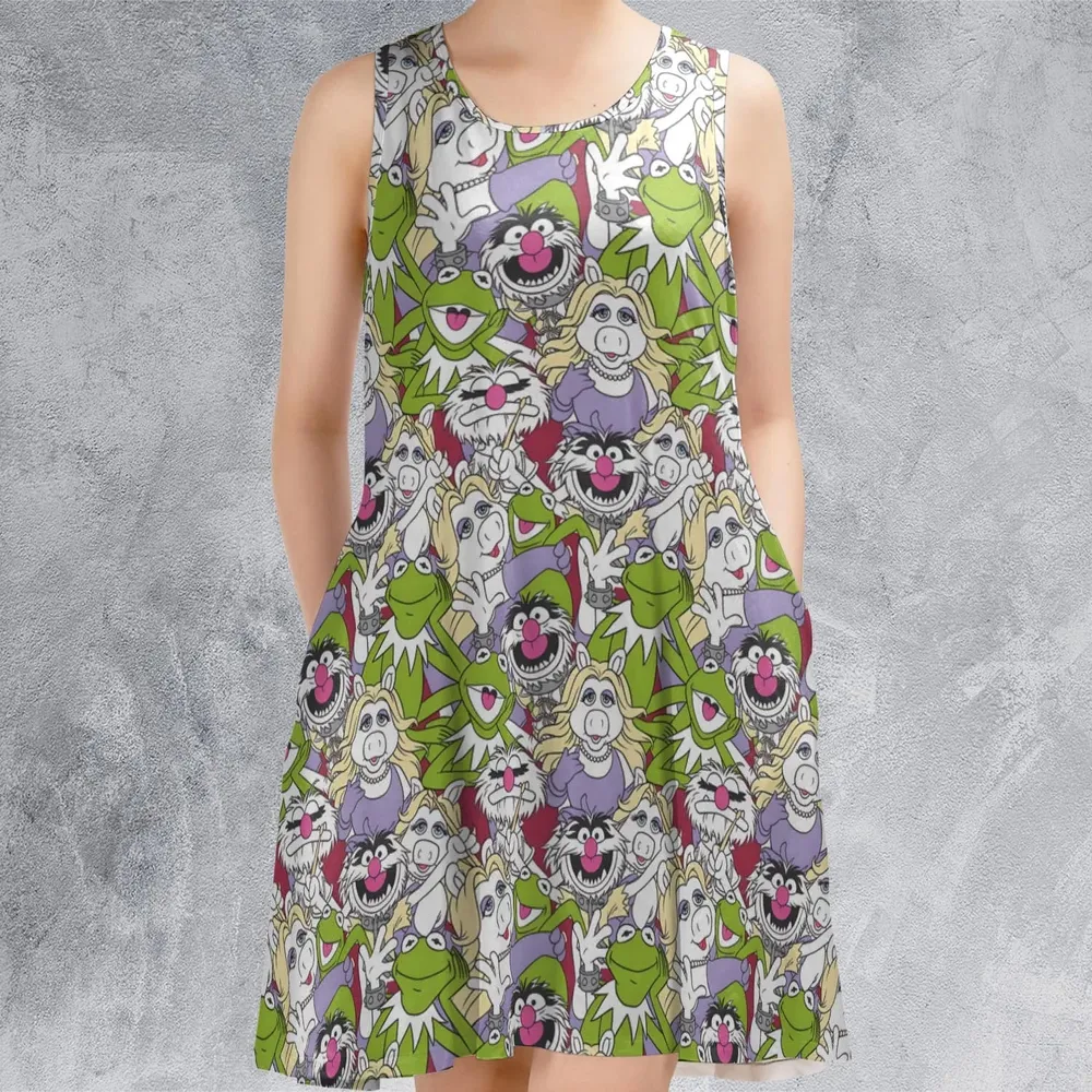 Muppet Mania The Muppets Sleeveless Dress - 2