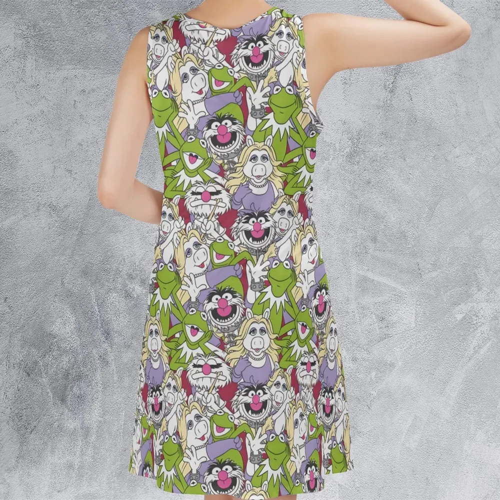 Muppet Mania The Muppets Sleeveless Dress - 3