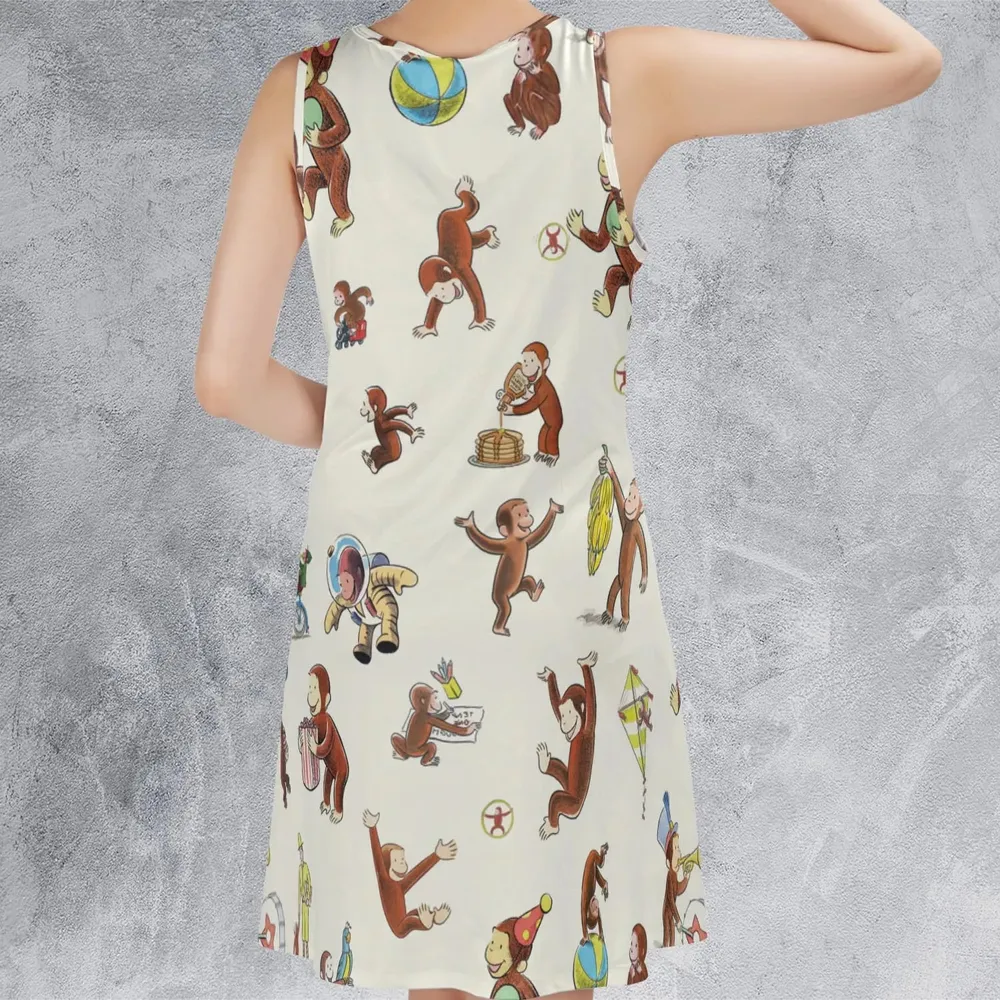 Riotsociety Curious George Sleeveless Dress - 3