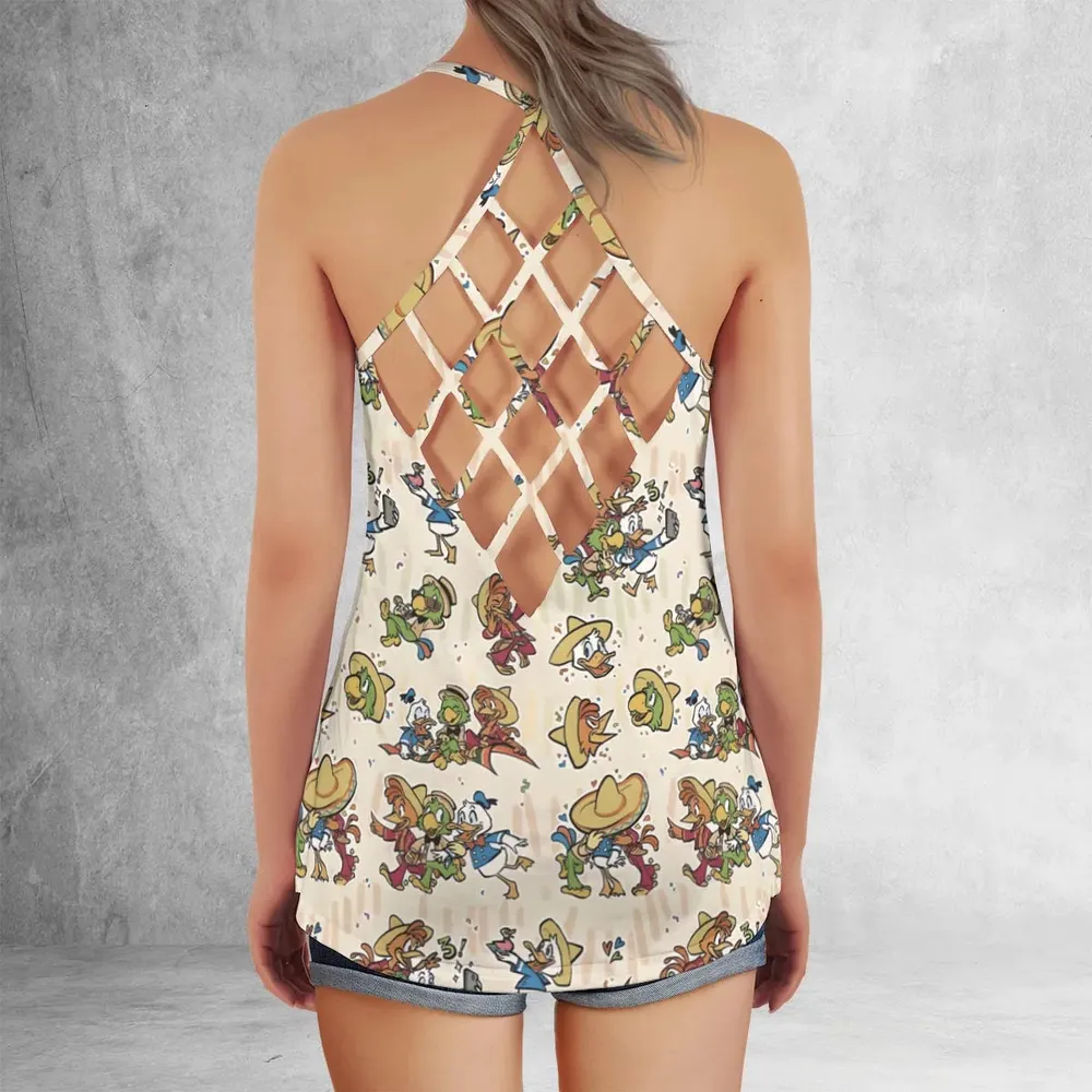 Quacktastic DuckTales Criss Cross Tank Top - 3