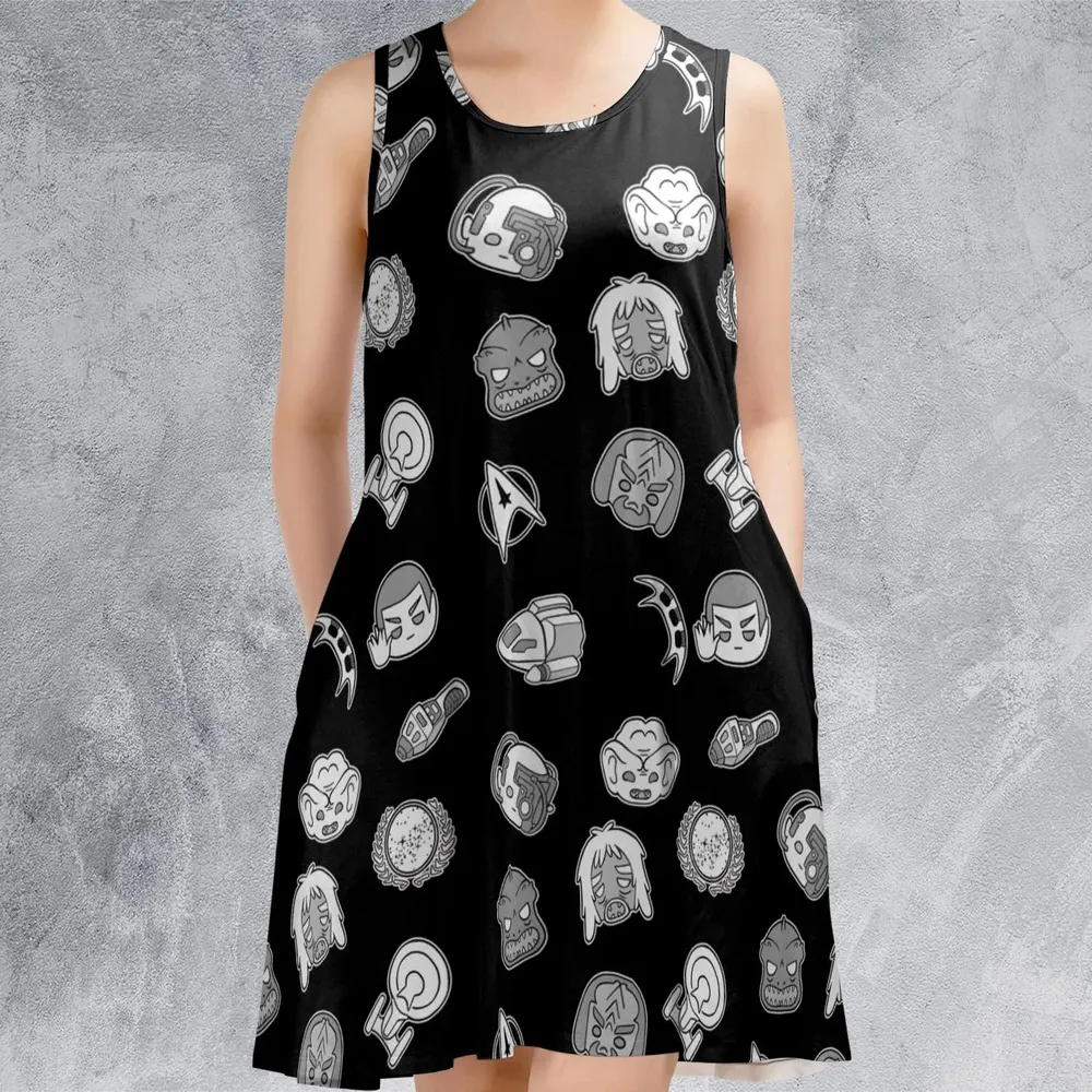 Trek Lover Star Trek Sleeveless Dress - 2