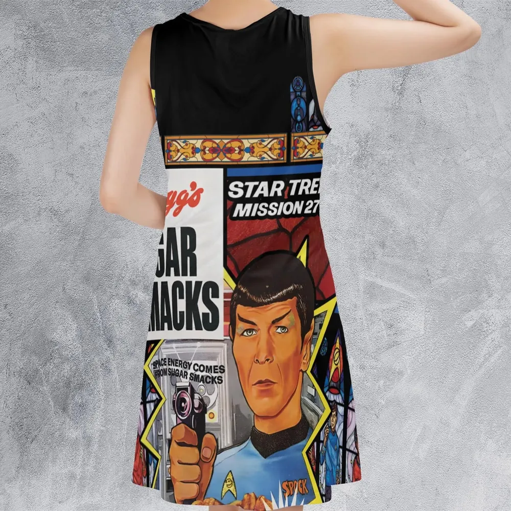 Sugar Smacks Star Trek Sleeveless Dress - 3