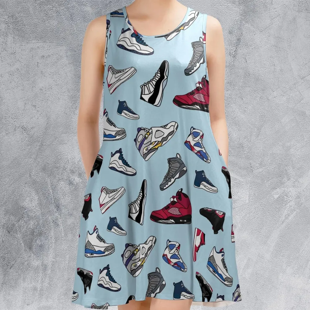 Sneaker Freak Sleeveless Dress - 2