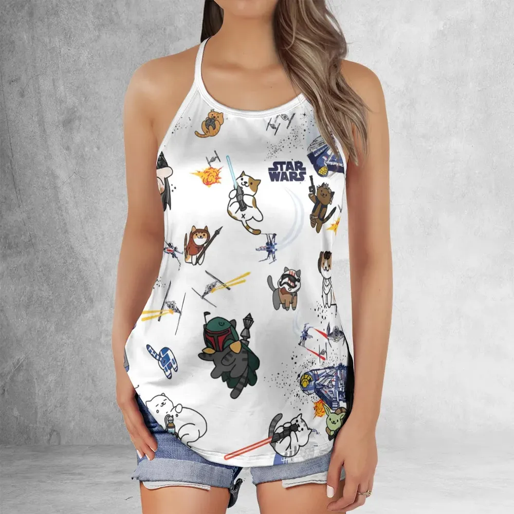 Star Wars Cats Criss Cross Tank Top - 2
