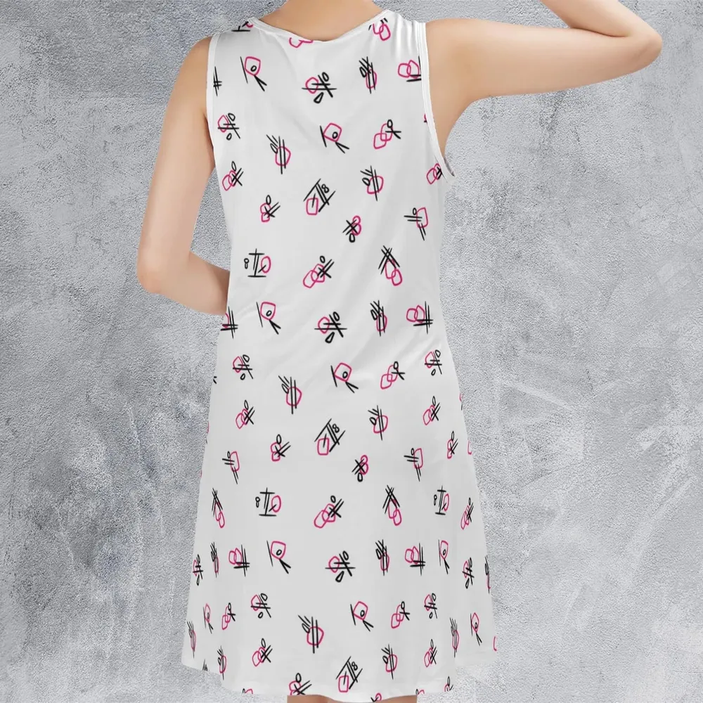 Ace Ventura Tutu Shirt Pop Culture Sleeveless Dress - 3