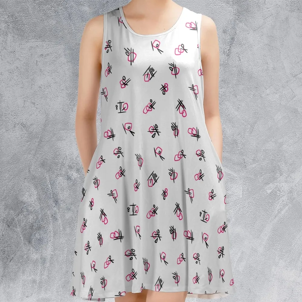 Ace Ventura Tutu Shirt Pop Culture Sleeveless Dress - 2