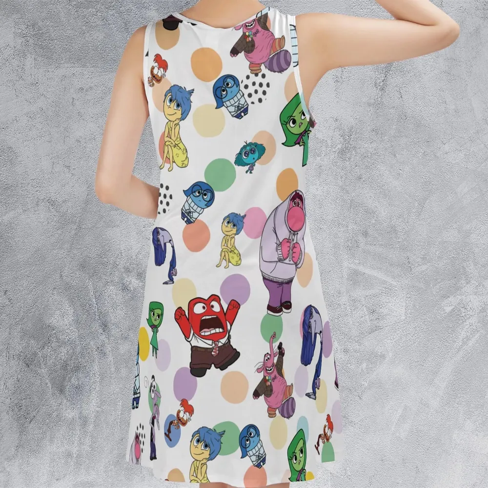 Emotion Characters Inside Out Sleeveless Dress - 3