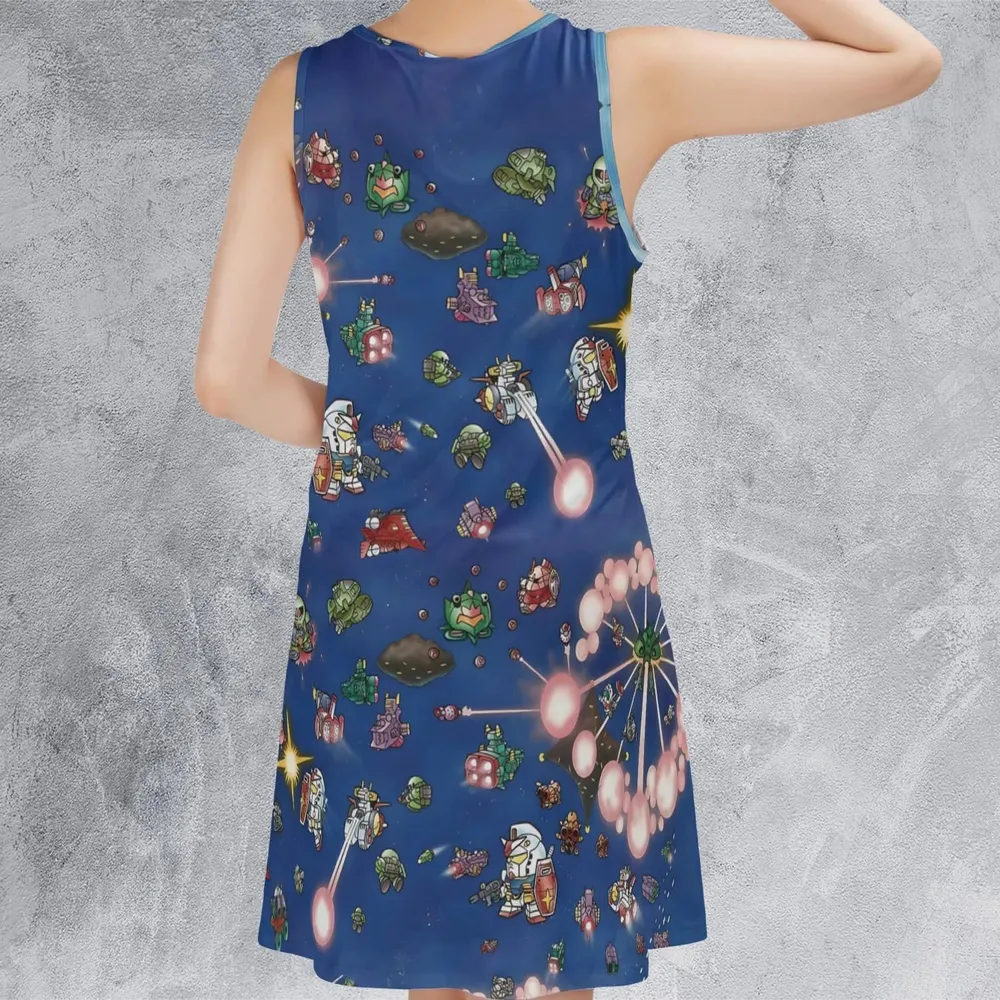 SD Gundam Battle Sleeveless Dress - 3