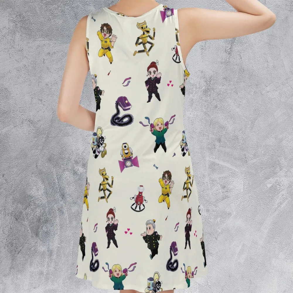 Mst3k Chibi Characters Sleeveless Dress - 3