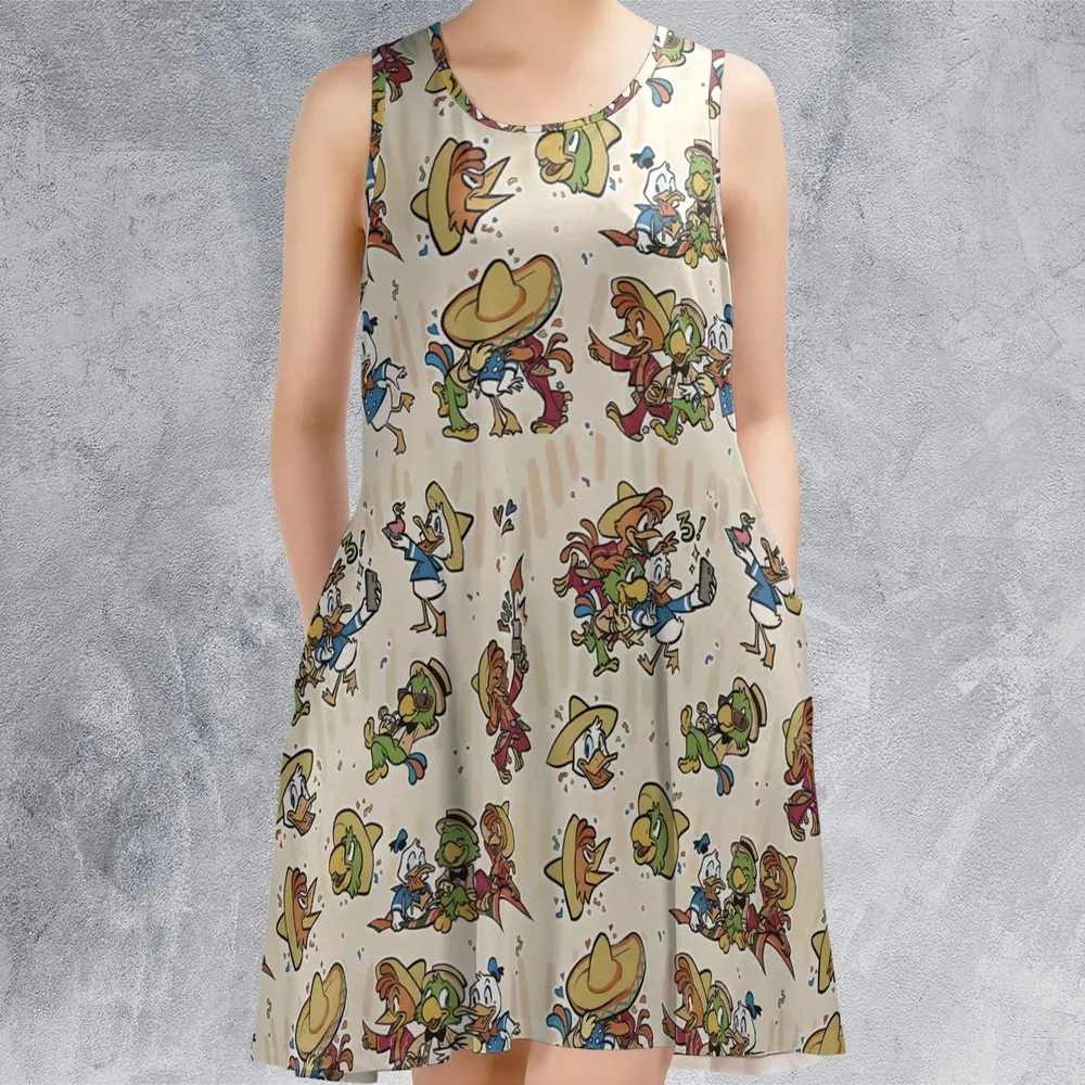 Quacktastic DuckTales Sleeveless Dress - 2