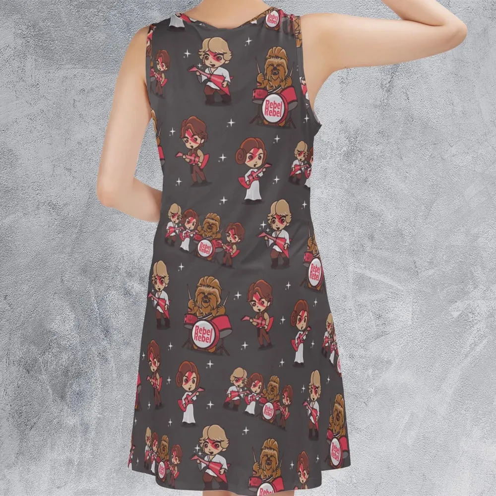 Rebel Band Star Wars Sleeveless Dress - 3