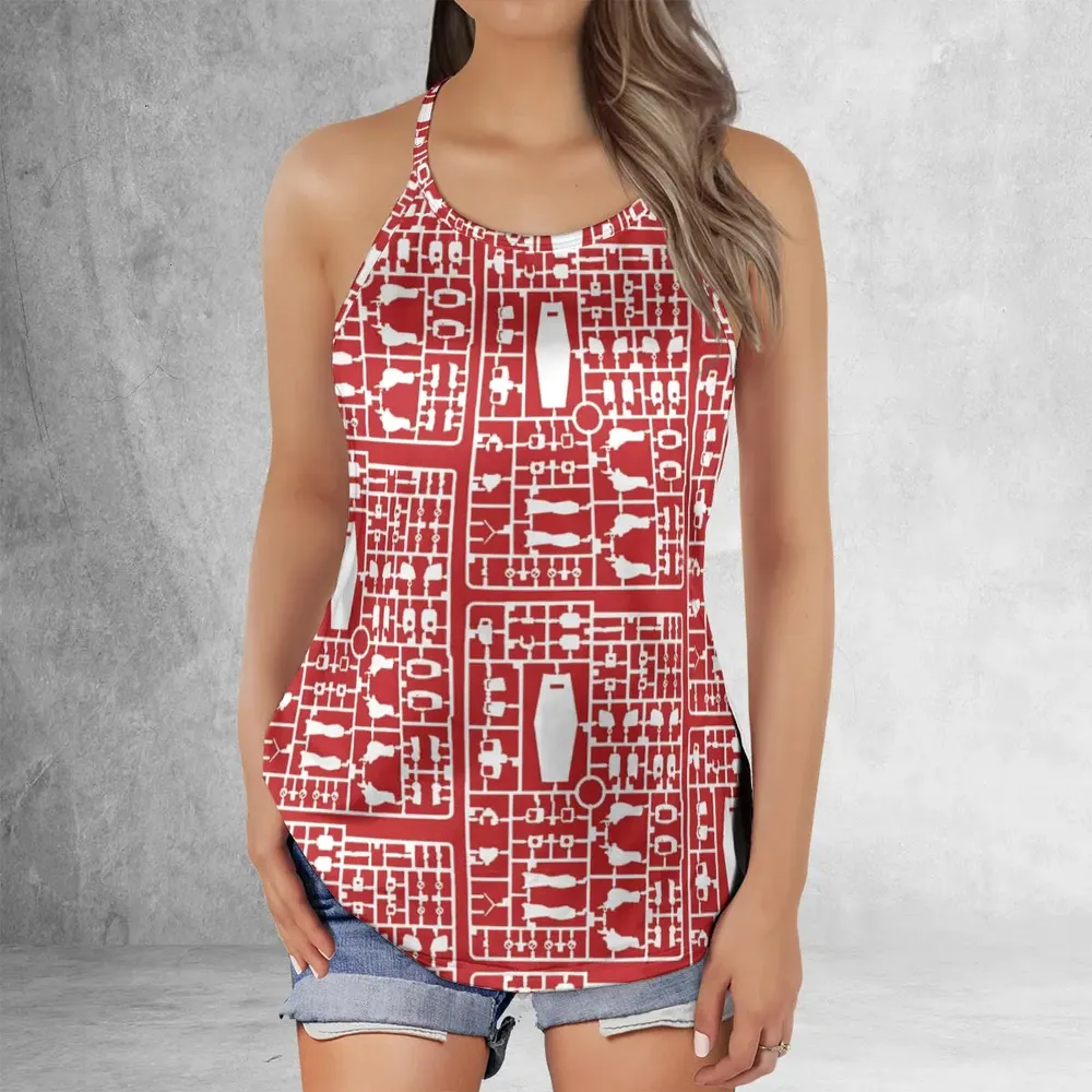 Gundam Runner Criss Cross Tank Top - 2