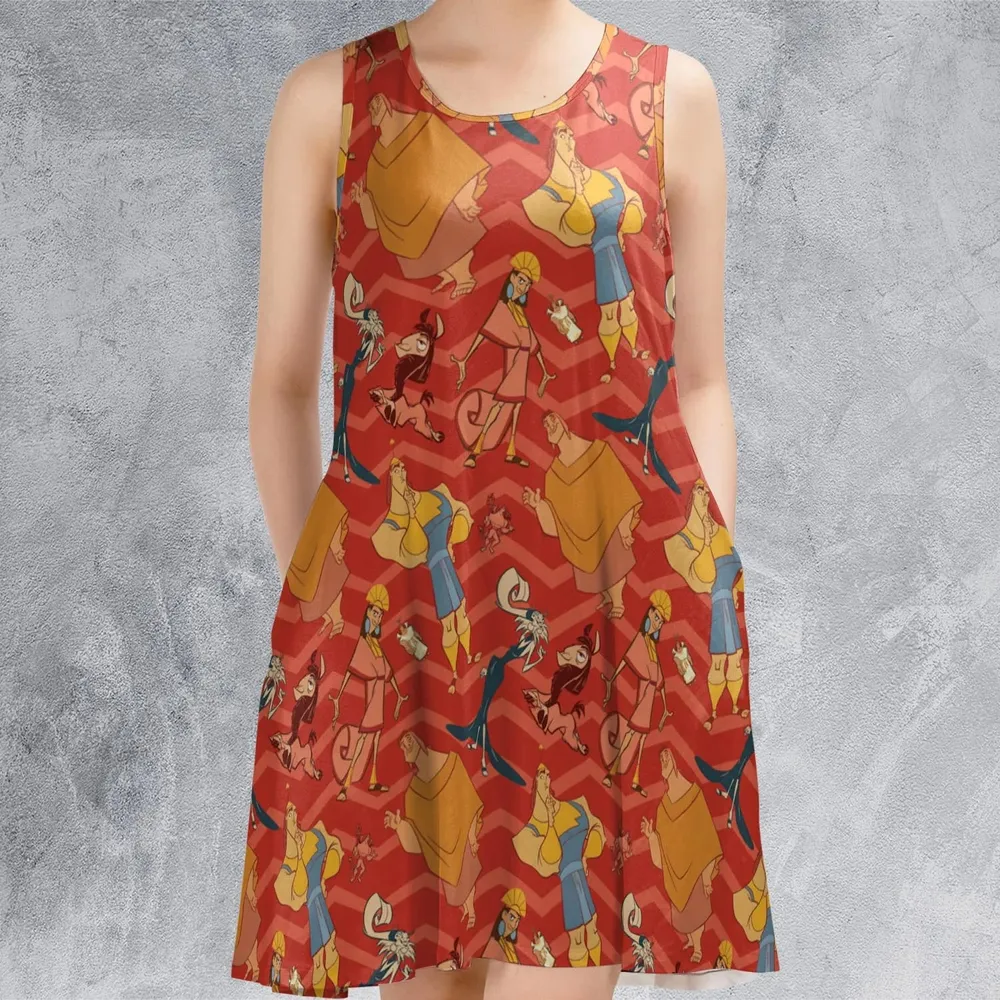 The Emperor's New Groove Sleeveless Dress - 2