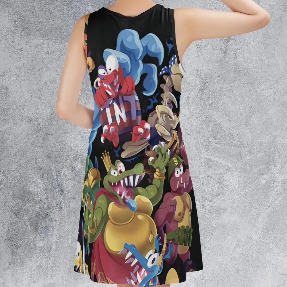 Krem Krew Donkey Kong Sleeveless Dress - 3
