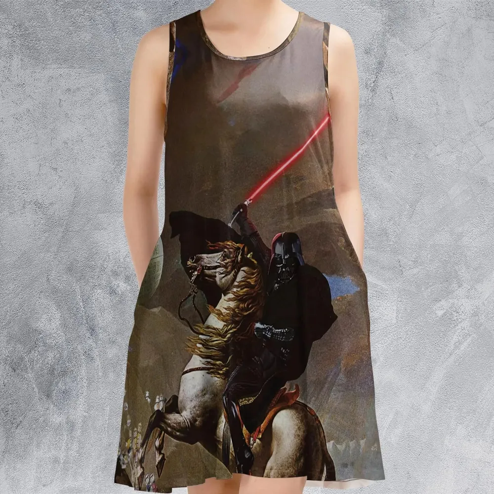 Freedom Darth Vader Star Wars Sleeveless Dress - 2