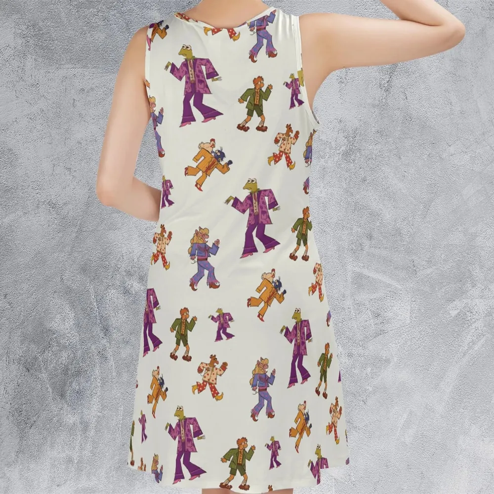 Talking Heads The Muppets Sleeveless Dress - 3