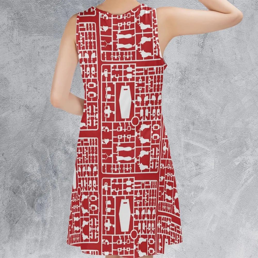 Gundam Runner Sleeveless Dress - 3