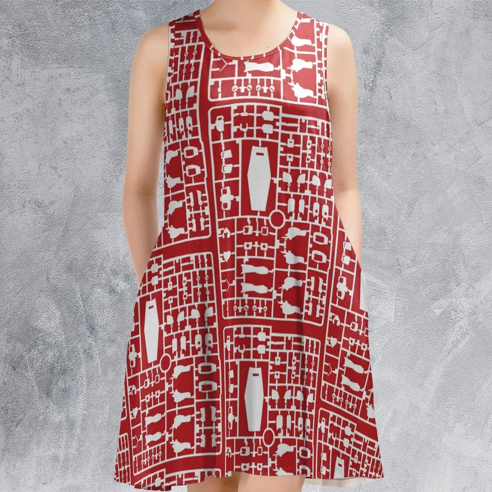 Gundam Runner Sleeveless Dress - 2