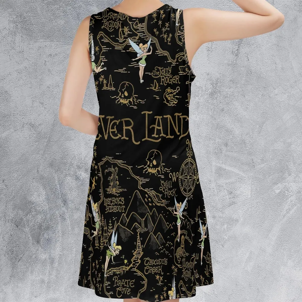 Finding Neverland Tinker Bell Sleeveless Dress - 3