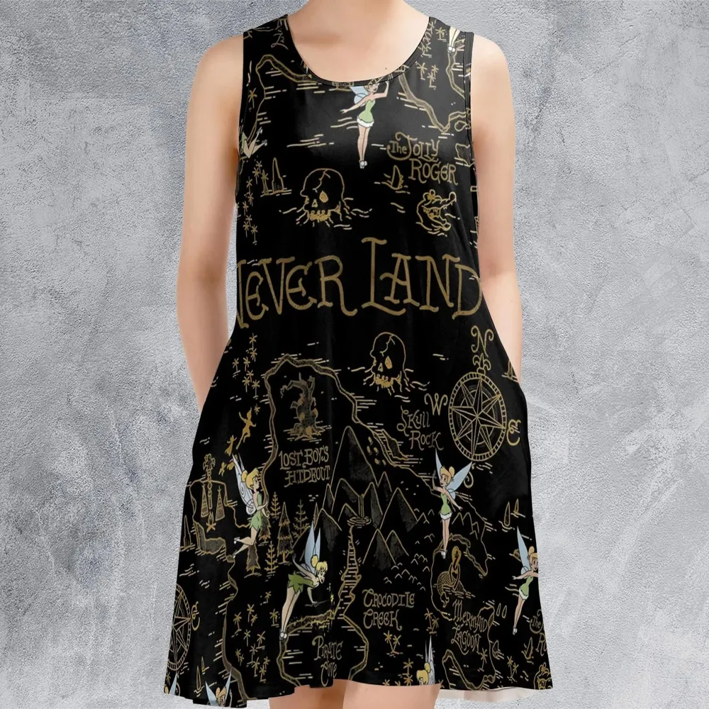 Finding Neverland Tinker Bell Sleeveless Dress - 2