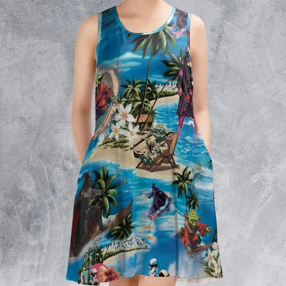 Star Wars Summer Vibes Sleeveless Dress - 2