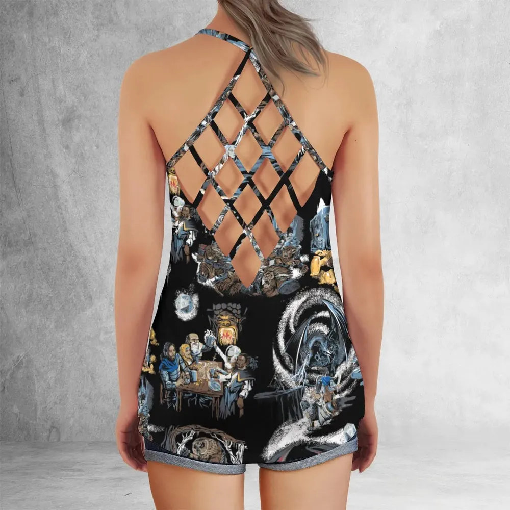Recap DND Criss Cross Tank Top - 3