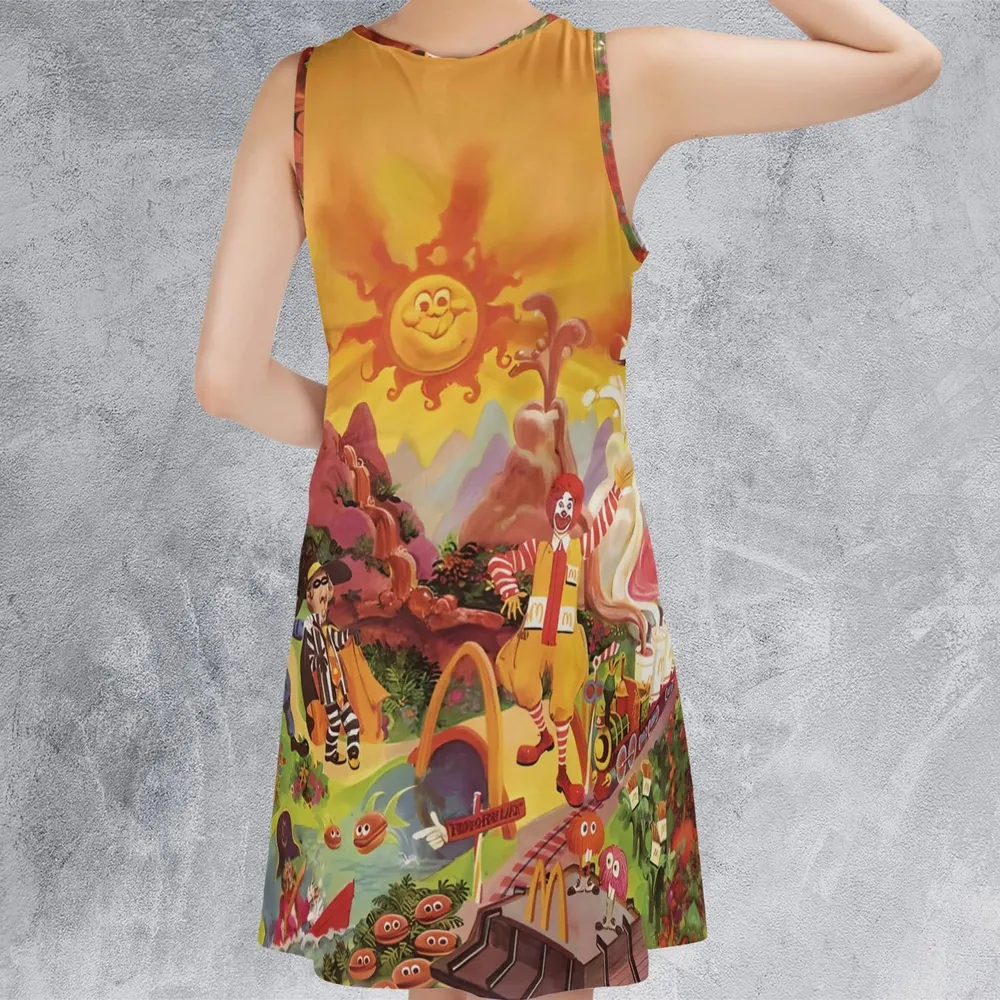 Wonder Foodland The Siege Of Mcdonaldland Sleeveless Dress - 3