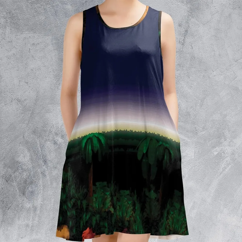 Barrel Cannon DonKey Kong Sleeveless Dress - 2