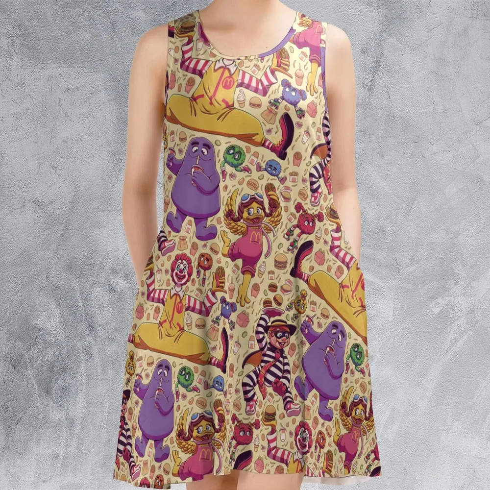 The McDonald's Gang Sleeveless Dress - 2