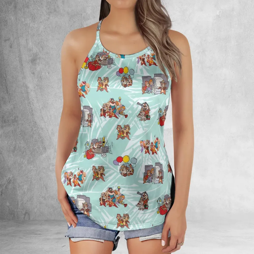 Rescue Team Chip 'n Dale Rescue Rangers Criss Cross Tank Top - 2