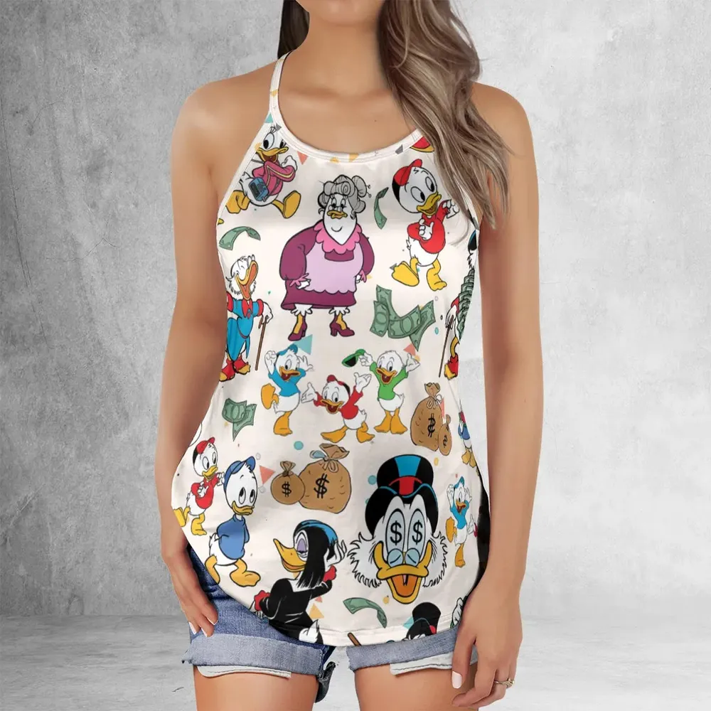 Donald Huey Dewey Ducktales Criss Cross Tank Top - 2