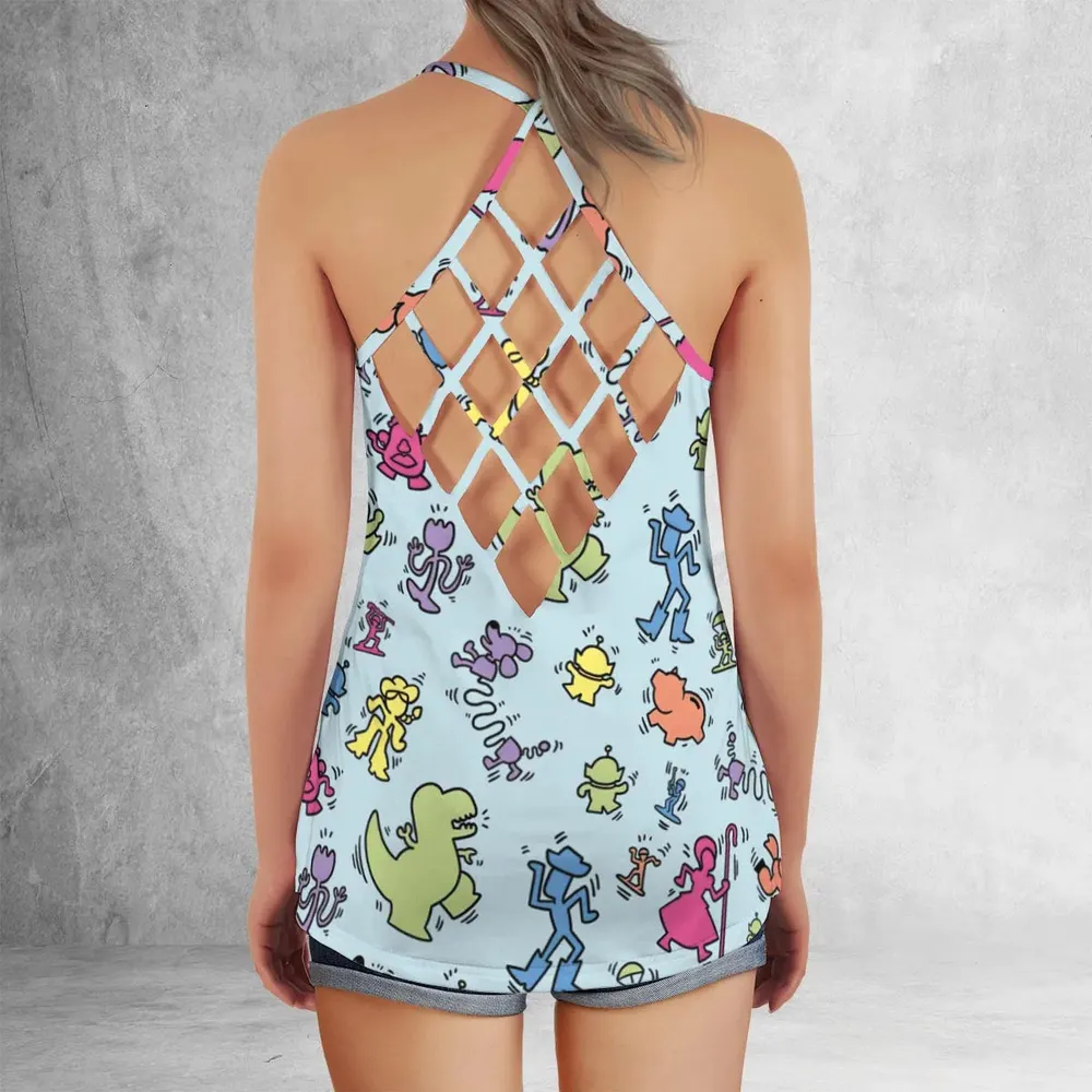 Toy Art Toy Story Criss Cross Tank Top - 3