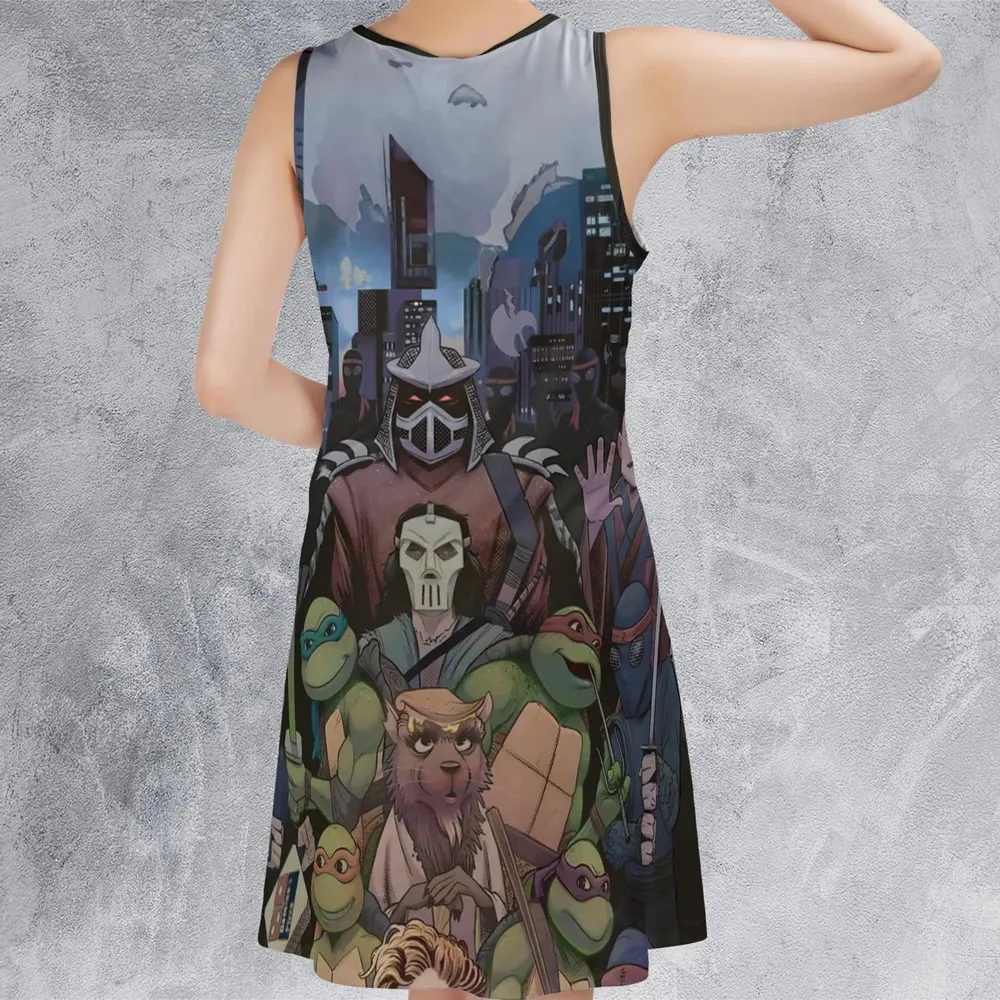 Turtles vs Ninja Teenage Mutant Ninja Turtles Sleeveless Dress - 3