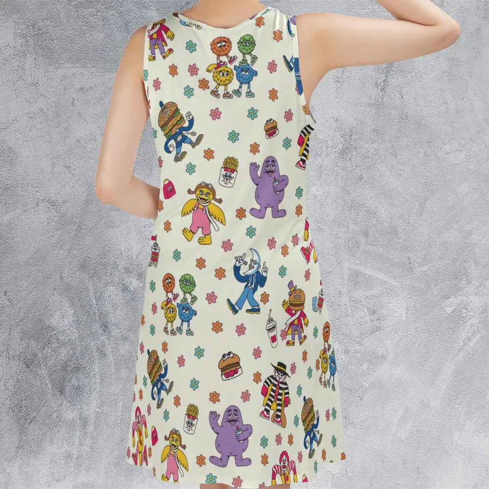 BADA BOP BA BA Mcdonaldland Sleeveless Dress - 3