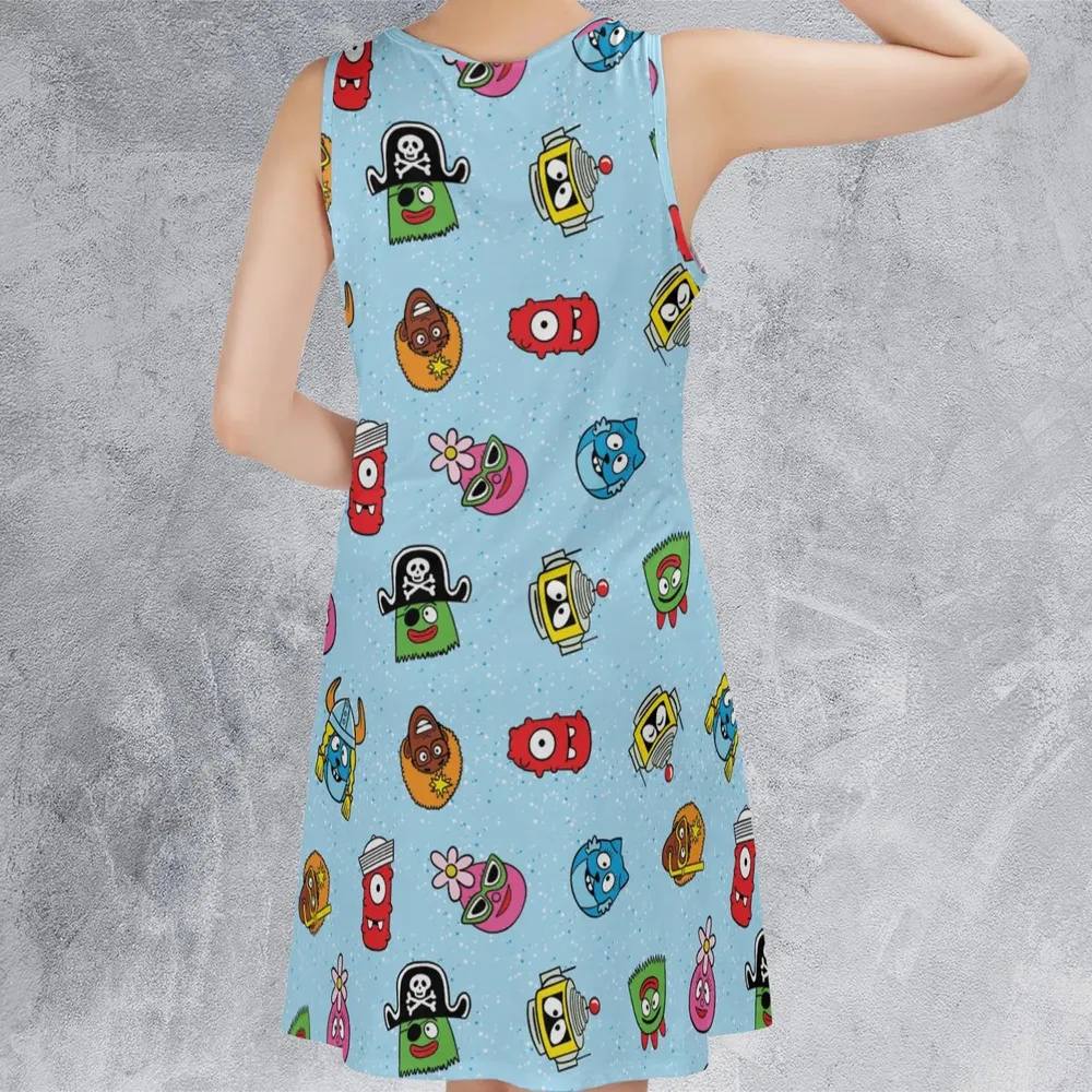 Yo Gabba Gabba Star Wars Mashup Sleeveless Dress - 3