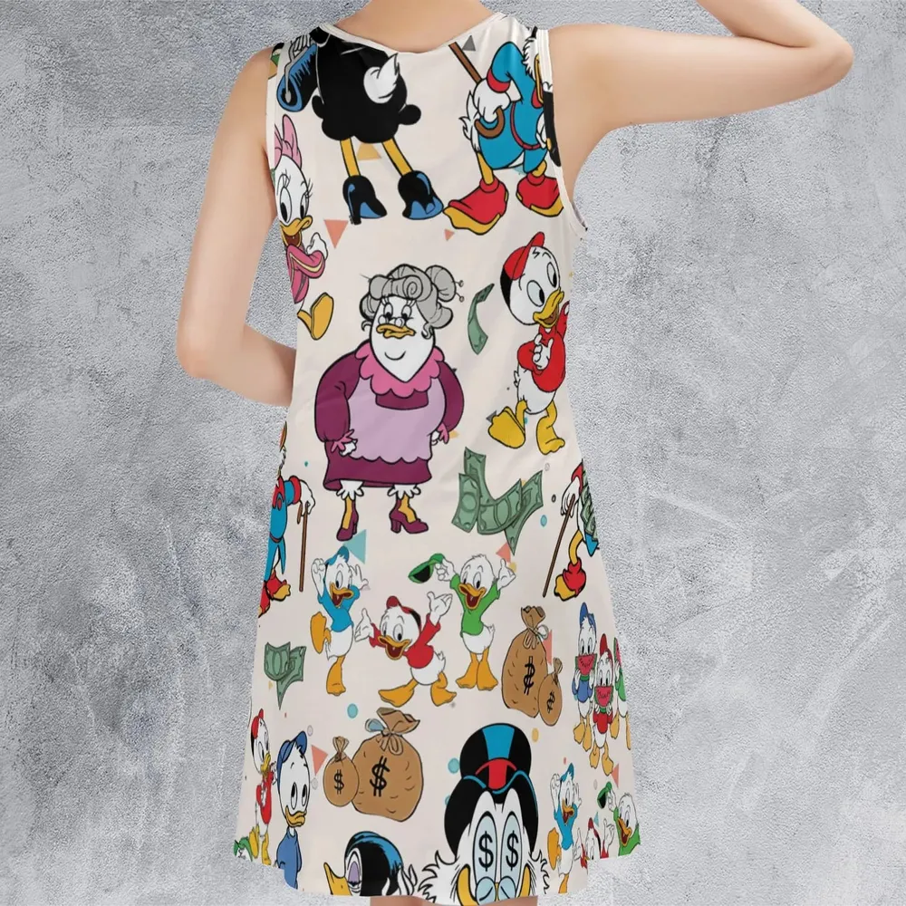 Donald Huey Dewey Ducktales Sleeveless Dress - 3