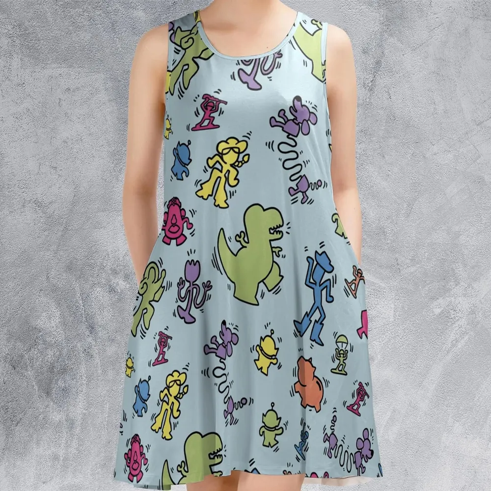 Toy Art Toy Story Sleeveless Dress - 2
