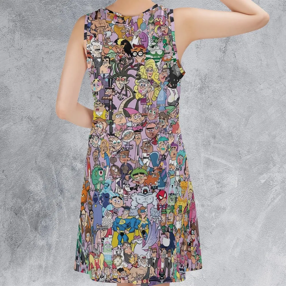 The Fairly OddParents Sleeveless Dress - 3