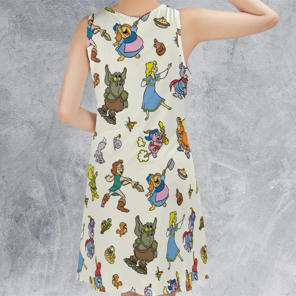 Gummi Bears Characters Sleeveless Dress - 3